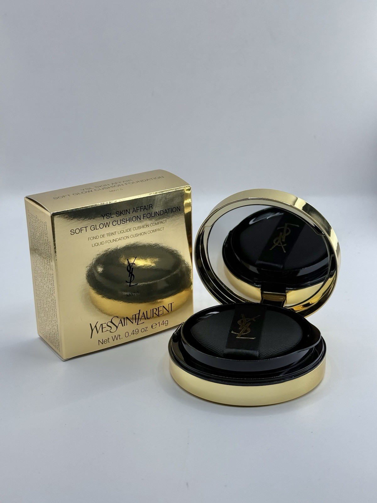 Yves Saint Laurent YSL Skin Affair Soft Glow Cushion Foundation (MW7.5) 0.49 oz
