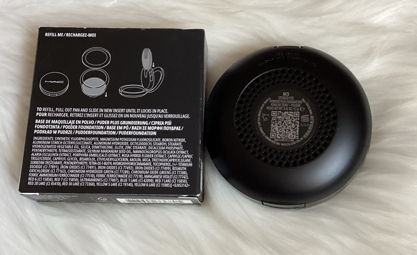 MAC Studio Fix Powder Plus Foundation NC5 ~ 0.42oz/12g Full Size NIB Refillable
