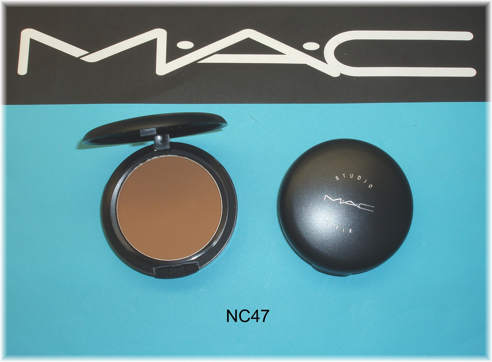 Two New Authentic Mac NC47 Studio Fix Powder Plus Foundations 0.52 oz