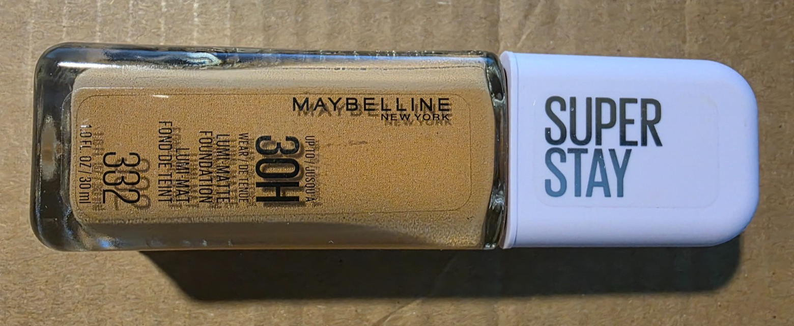 Maybelline Super Stay Active Wear 30H Liquid Foundation 1 Fl oz #332