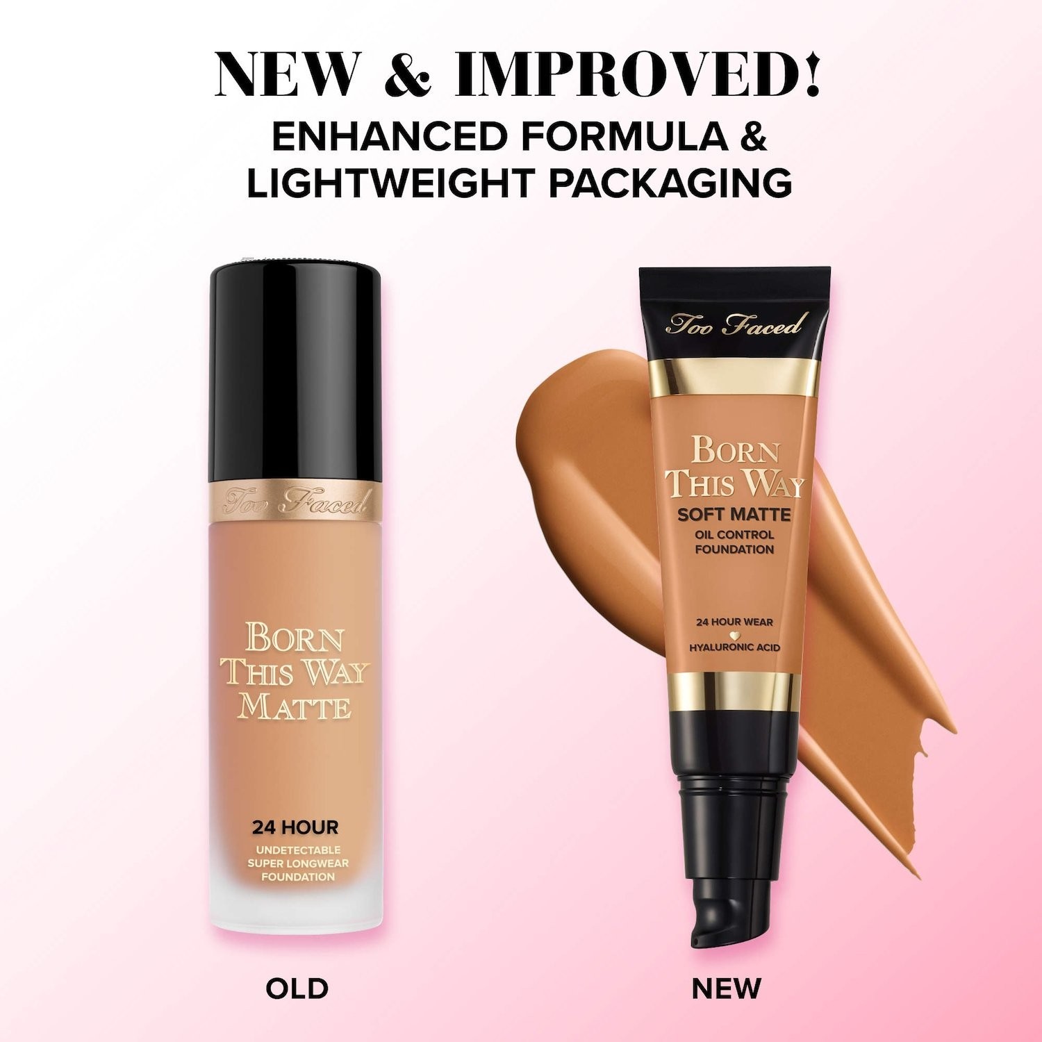 Authentic Too Faced Born This Way Soft Matte Foundation available in 30 colors