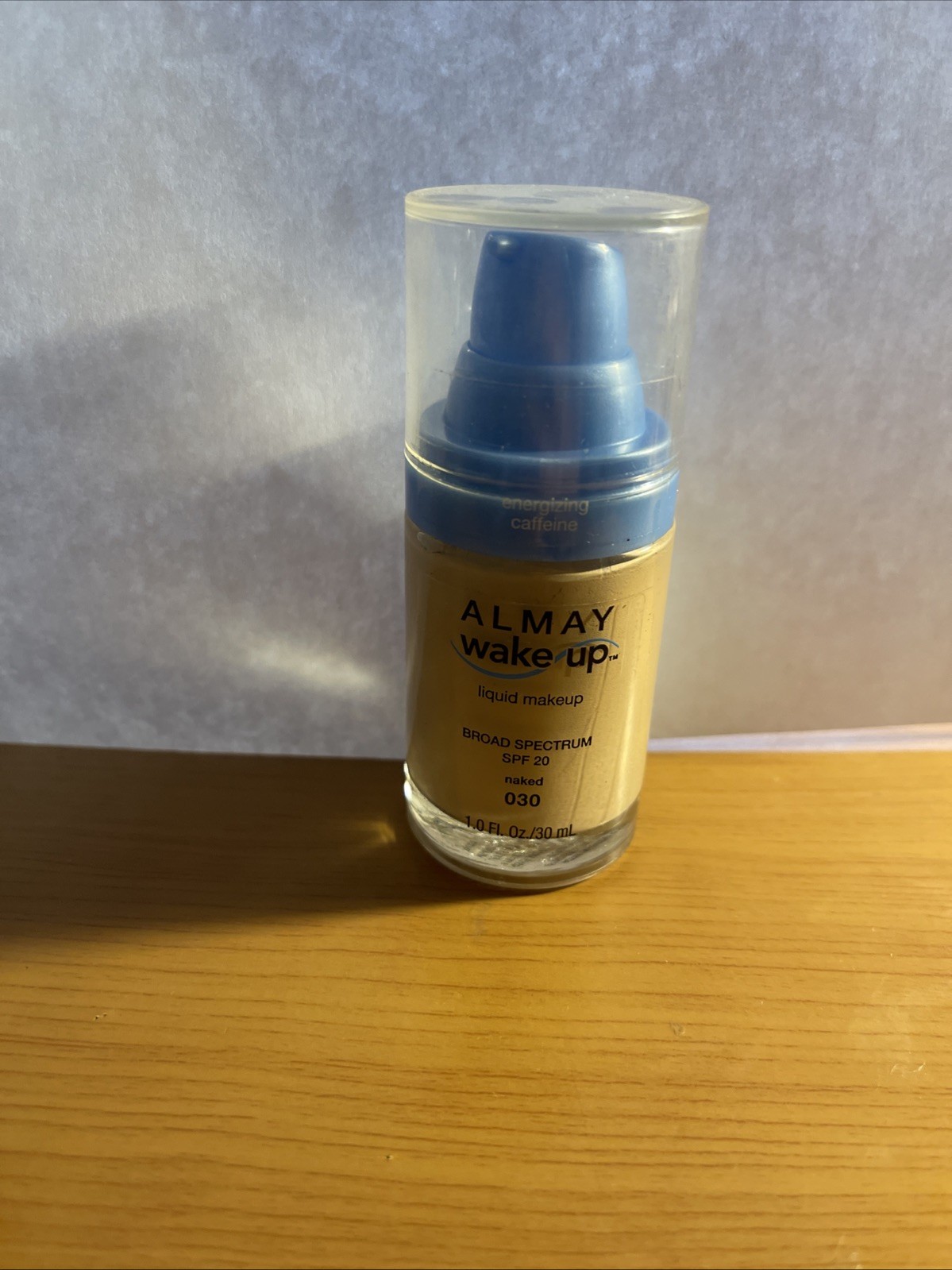 Almay Wake Up Liquid Foundation Makeup #030 NAKED SPF 20. New/Sealed