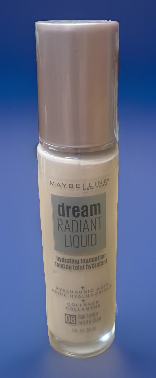 Maybelline Dream Radiant Liquid Hydrating Foundation 08 Fair Ivory Sealed!