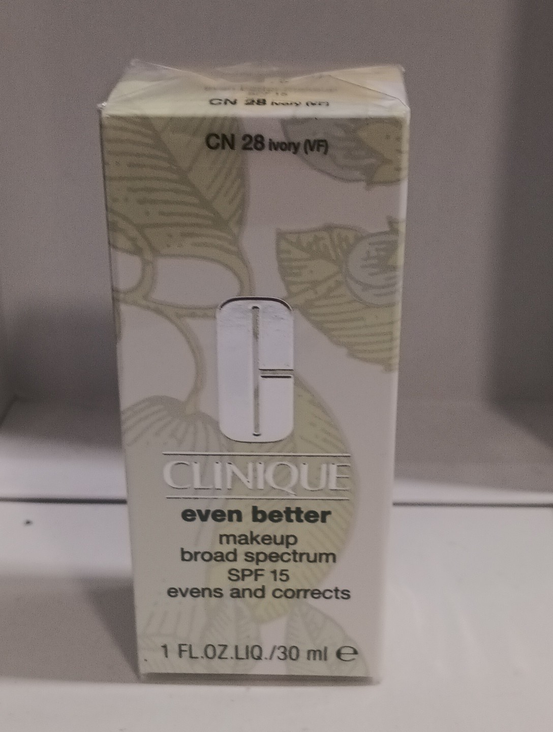 Clinique Even Better Makeup Broad Spectrum SPF 15 Foundations – CN 28 Ivory Nib