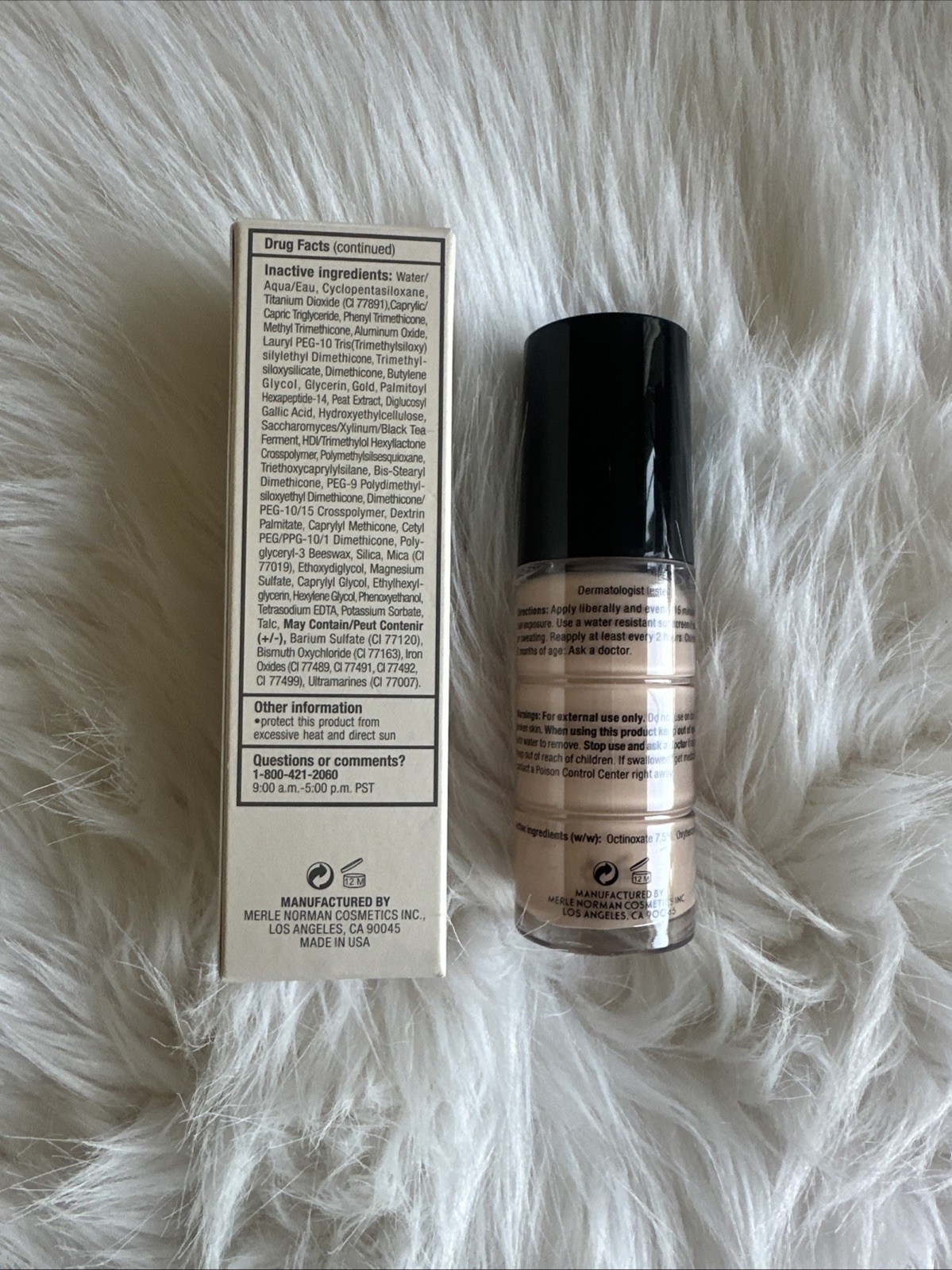 Merle Norman Timeless Foundation..Shade is IVORY..NEW Free shipping Exp 01/28