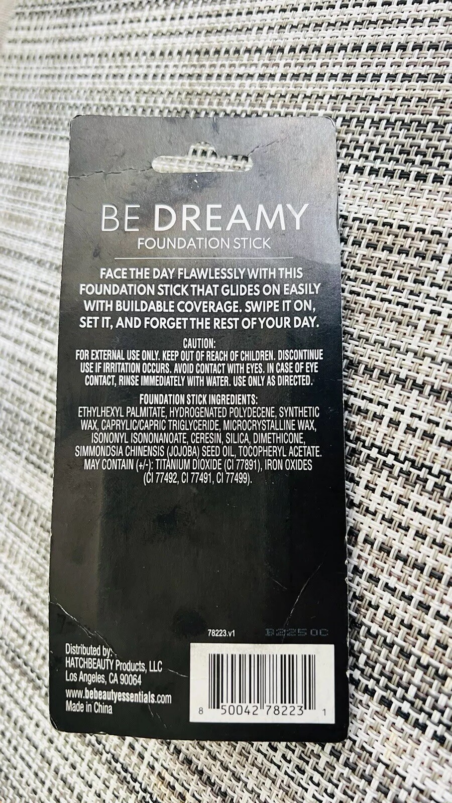 BE Beauty Essentials Foundation Stick LIGHT NEW SEALED