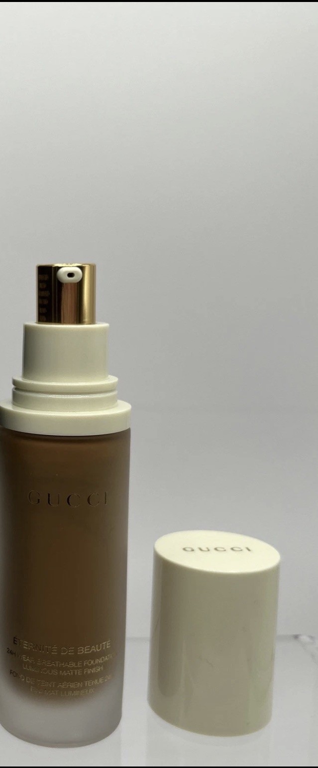 Authentic GUCCI Natural Finish Fluid Foundation Medium 370O 30ml 1oz