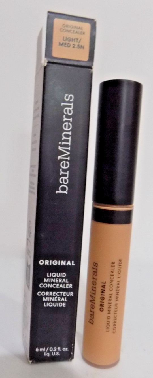 bareMinerals Original Liquid Mineral Concealer ~Light Medium 2.5N~ 0.2 oz