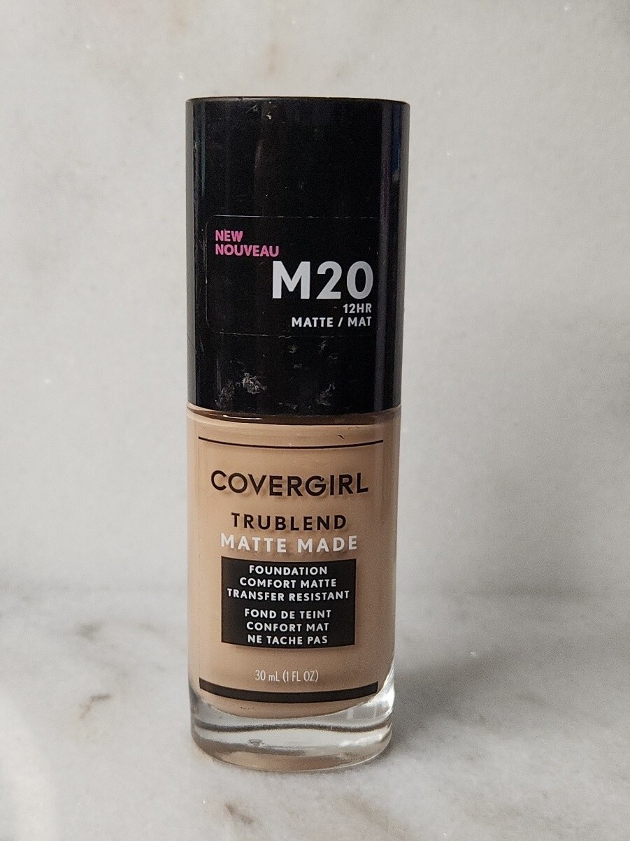 Covergirl Trublend Matte Made Foundation #M20 – Warm Beige -Matte