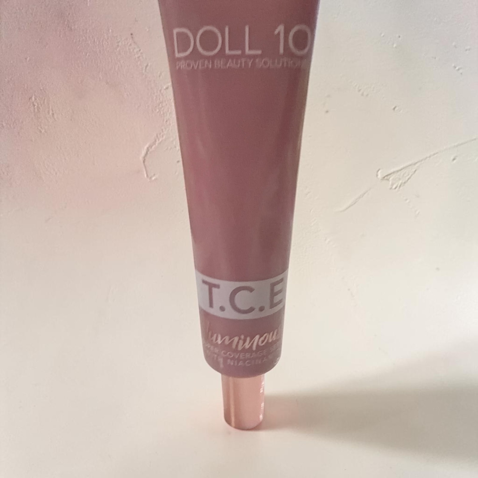 Doll 10 T.C.E. Luminous Super Coverage Serum 2 fl oz DEEP RICH Foundation #21