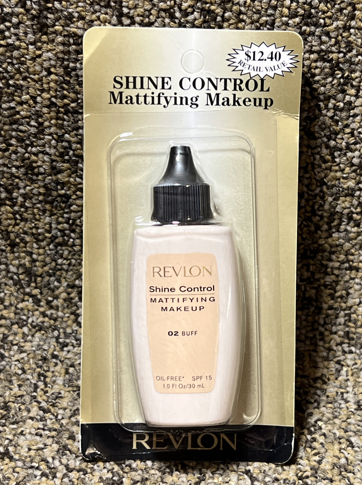 Discontinued Revlon Shine Control Mattifying Makeup~ 02 BUFF