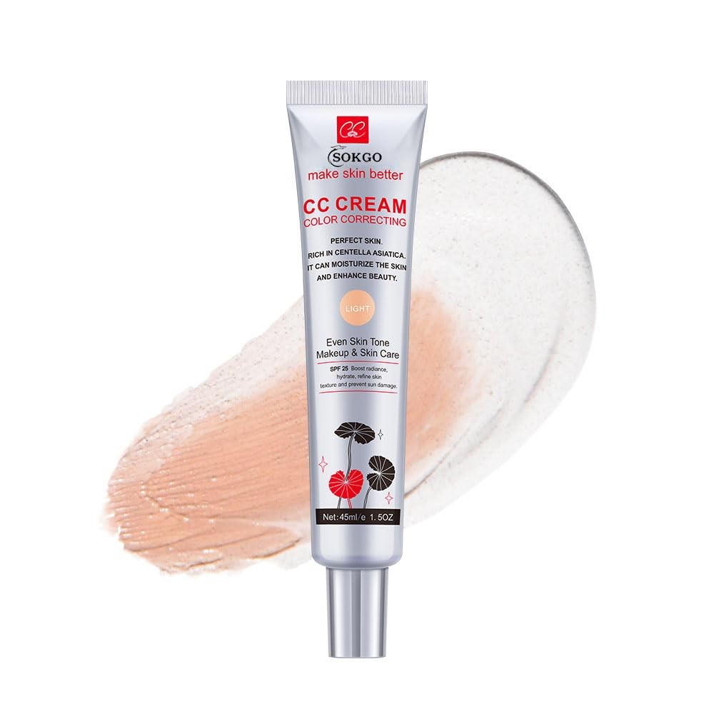 NIB New ERBORIAN CC CRÈME Face Cream Skin Perfector CLAIR Full Size KOREAN Skin