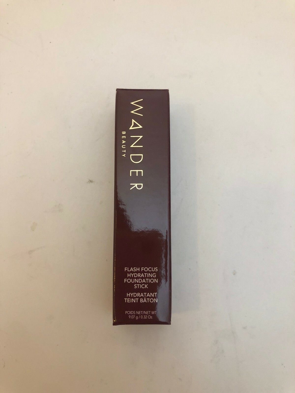 NIB Wander Beauty Flash Focus Foundation Stick Golden Medium, FULL SIZE, .32oz