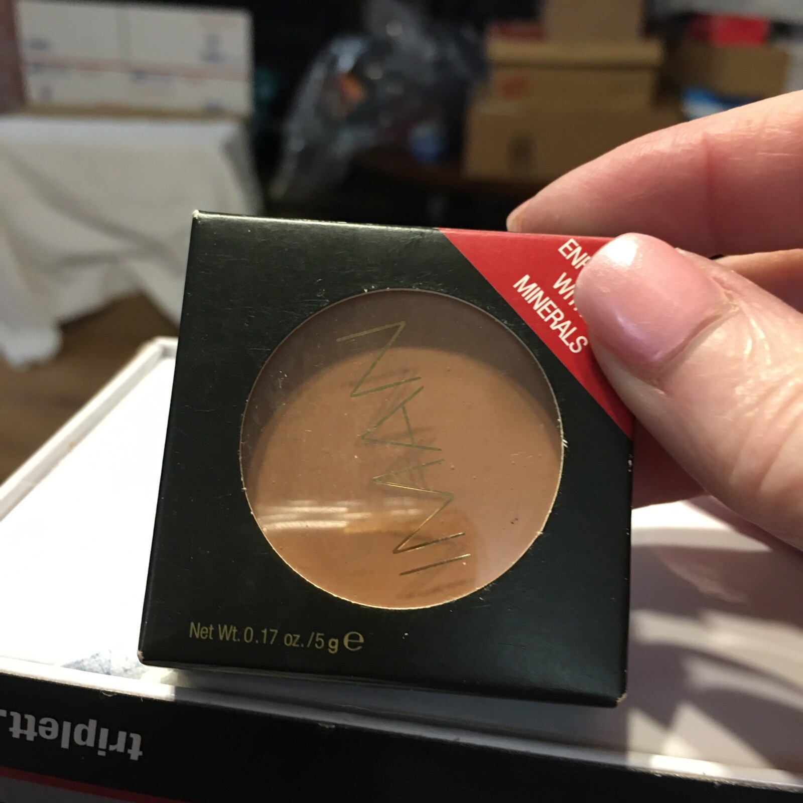 IMAN COSMETICS SAND MEDIUM Second To None Cover Cream .17oz