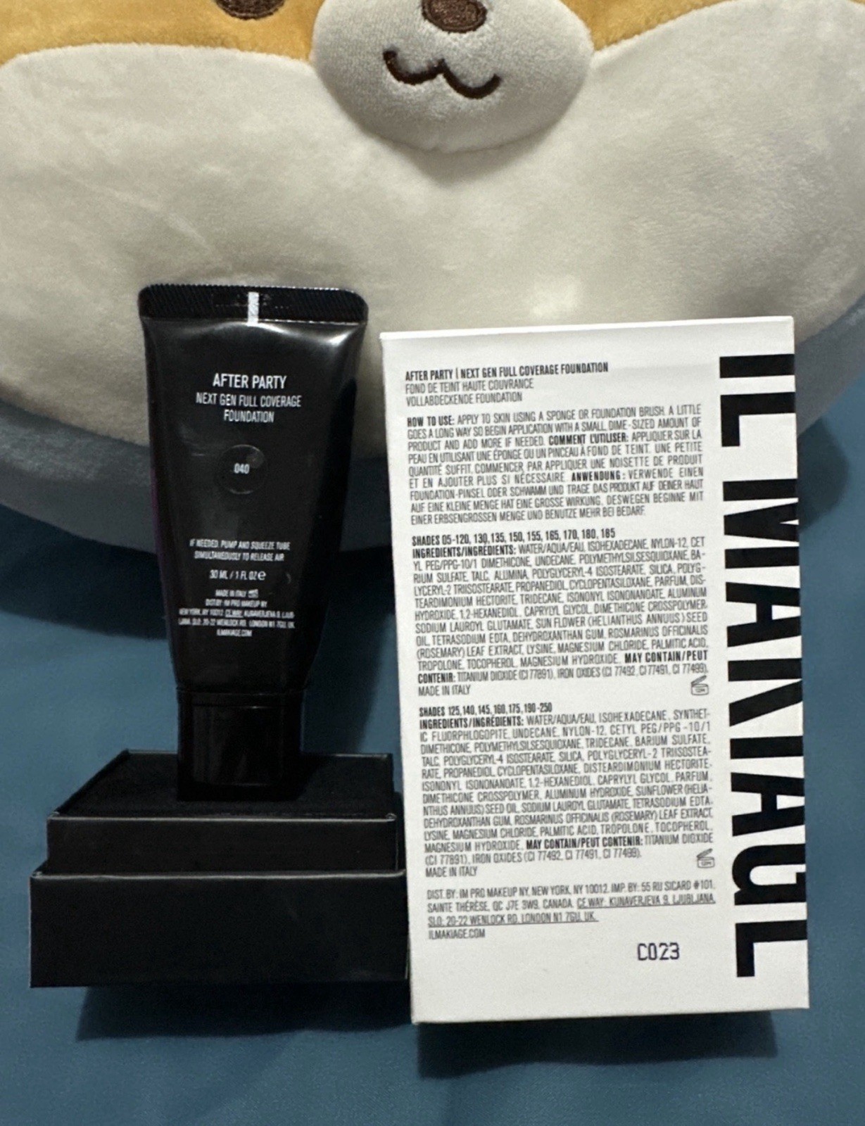 IL MAKIAGE After Party Full Coverage Matte Liquid Foundation Shade 040 30ml