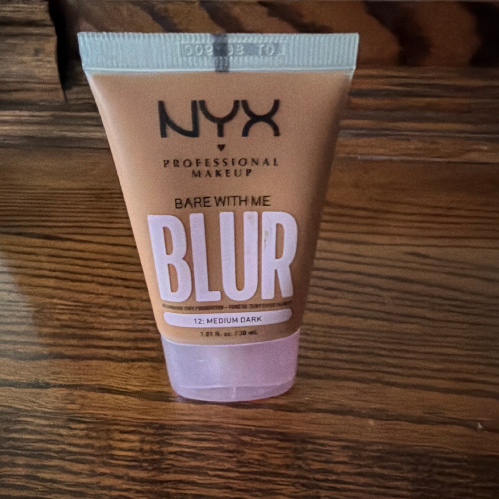 NYX Bare With Me Liquid Foundation 12 Medium Dark 1.01 fl oz