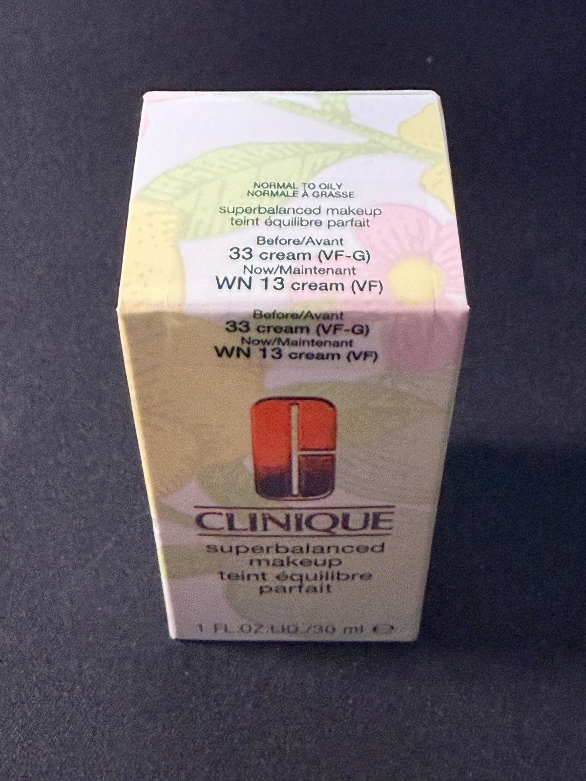 Clinique Superbalanced Makeup – WN 13 Cream – 1 oz / 30 ml – New in Box