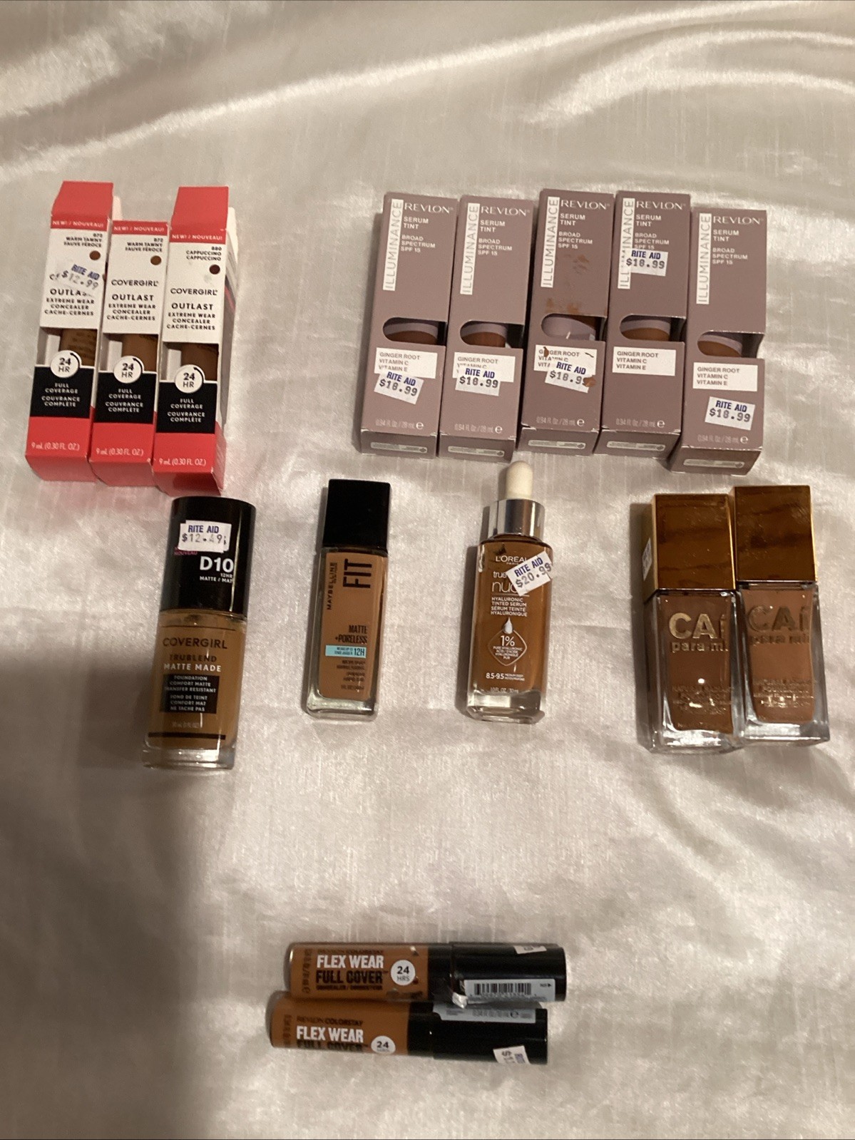 Lot Of Make-Up: Revlon Cover girl CAI Maybelline L’Oréal