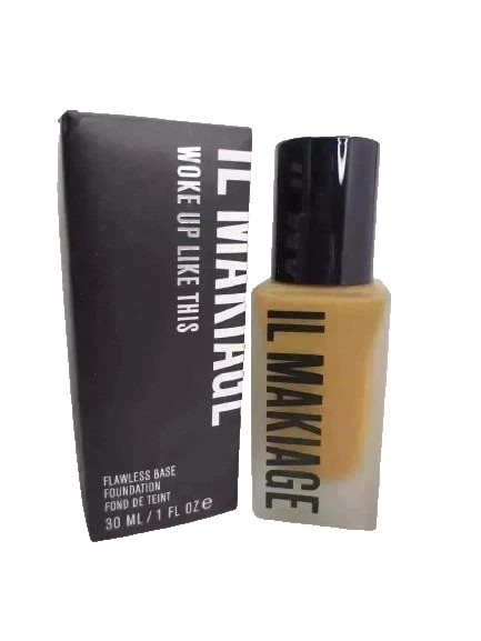 IL MAKIAG WOKE UP LIKE THIS FLAWLESS BASE FOUNDATION #155 1 OZ BOXED AUTHENTIC