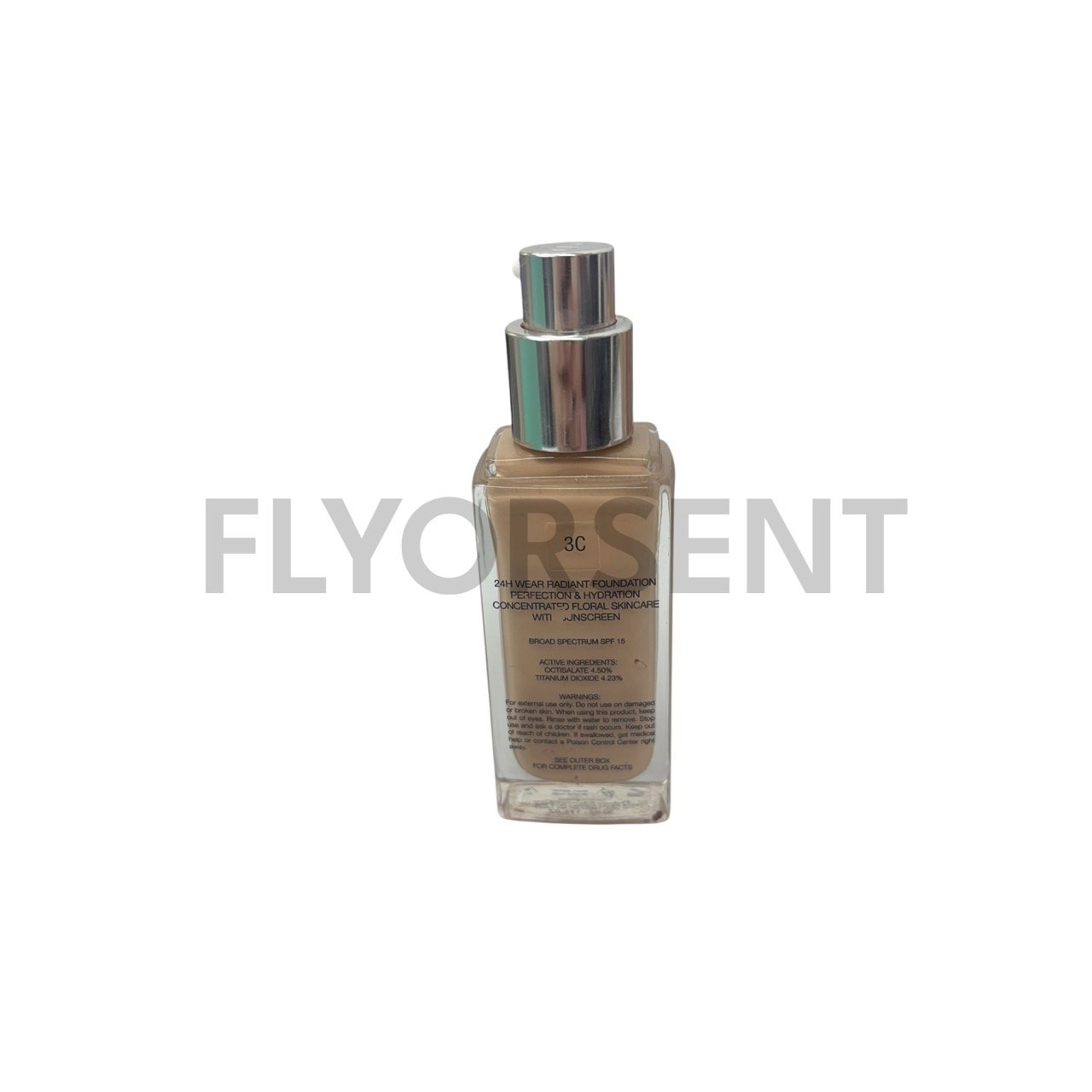 CHRISITAN DIOR ~FOREVER SKIN GLOW 24 H WEAR PERFECTION FOUNDATION 3C 1 OZ NO CAP