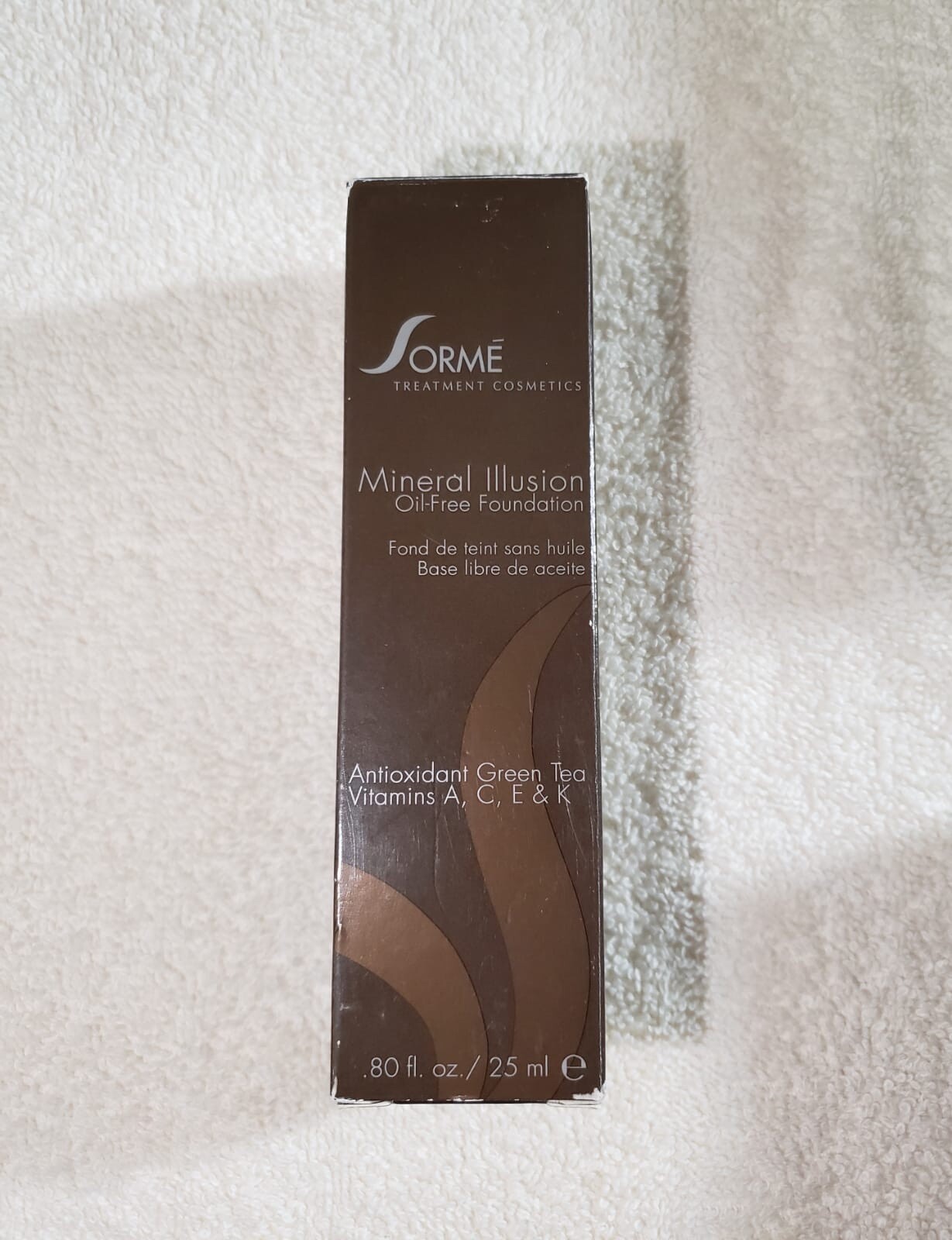 Sorme Mineral Illusion Oil-Free Foundation 80 Fl. oz/ 25 ml, NEW!!!