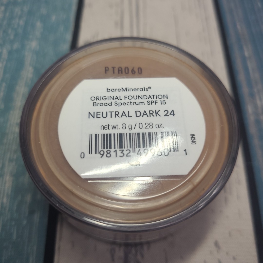 bareMinerals Original Loose Powder Foundation SPF 15 ~ NEUTRAL DARK 24 ~ 0.28 oz