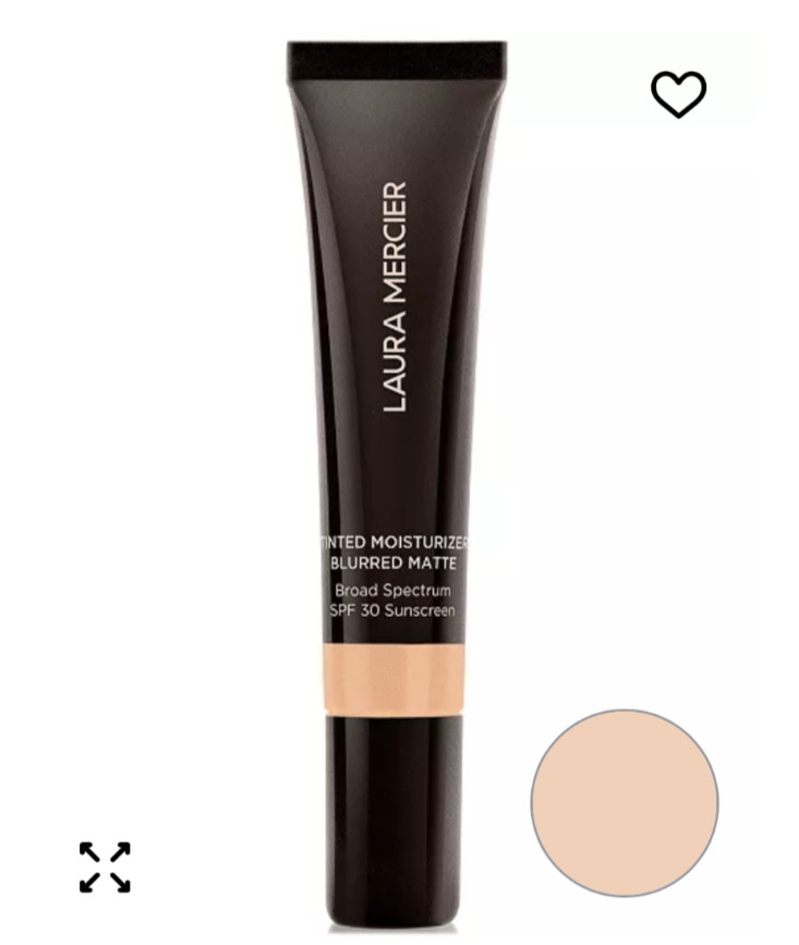 LAURA MERCIER TINTED MOISTURIZER BLURRED MATTE ON SILK .5 oz SPF 30