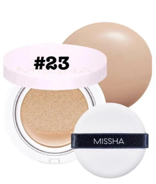 Missha Magic Cushion, 21 Light Beige, 23 Natural Beige,NIB/Sealed, Exp 2026/2027