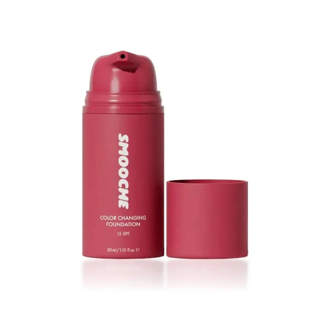 SMOOCHE Color Changing Foundation 30ml – Self Adjusting Natural Coverage MakeupV