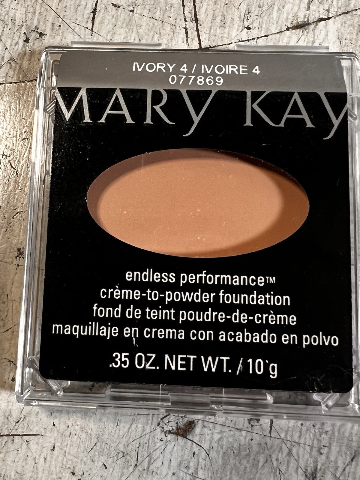 Mary Kay Endless Performance Creme To Powder Ivory 4 EUC 077869 Discontinued