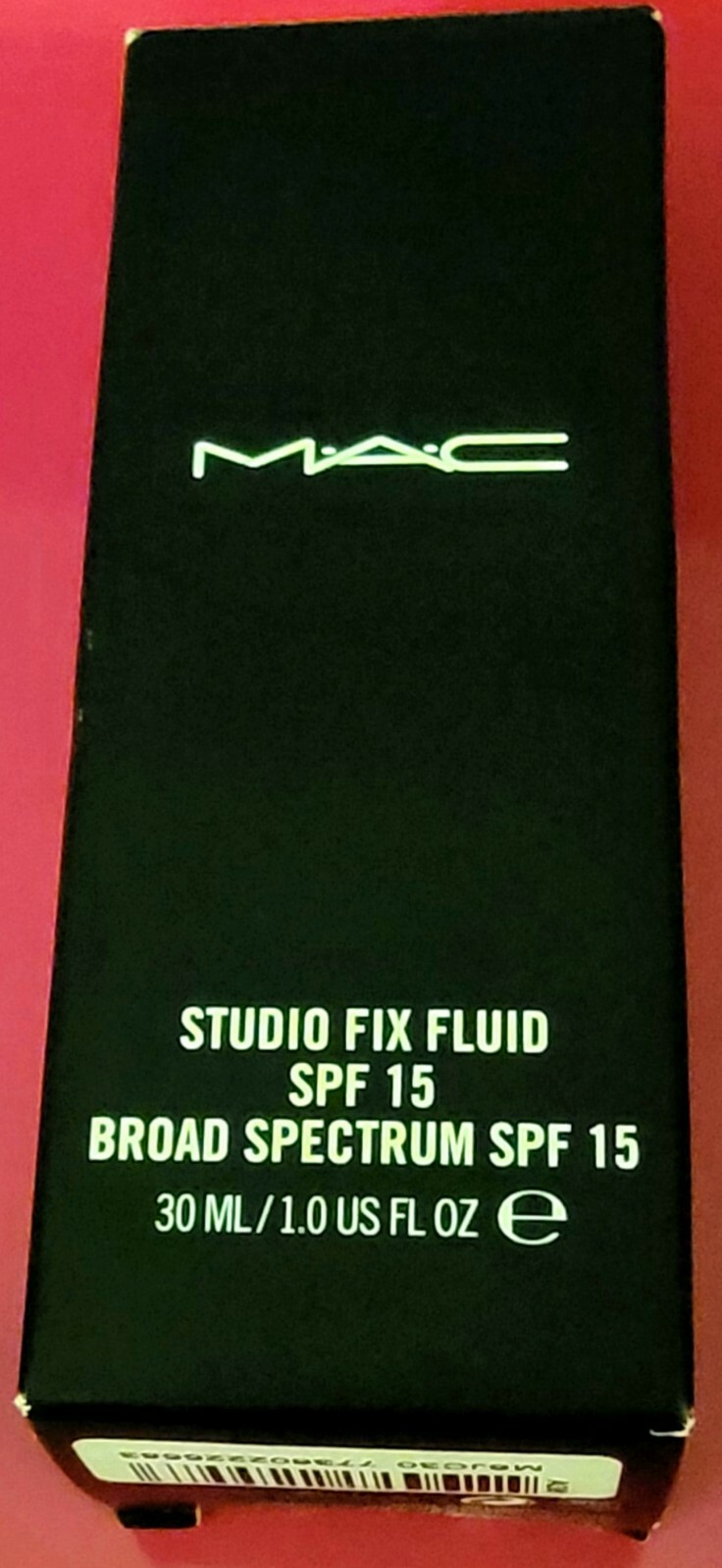 NIB: M.A.C. Studio Fix Fluid Foundation SPF 15 Boxed, NW43, 1 Count (A10)