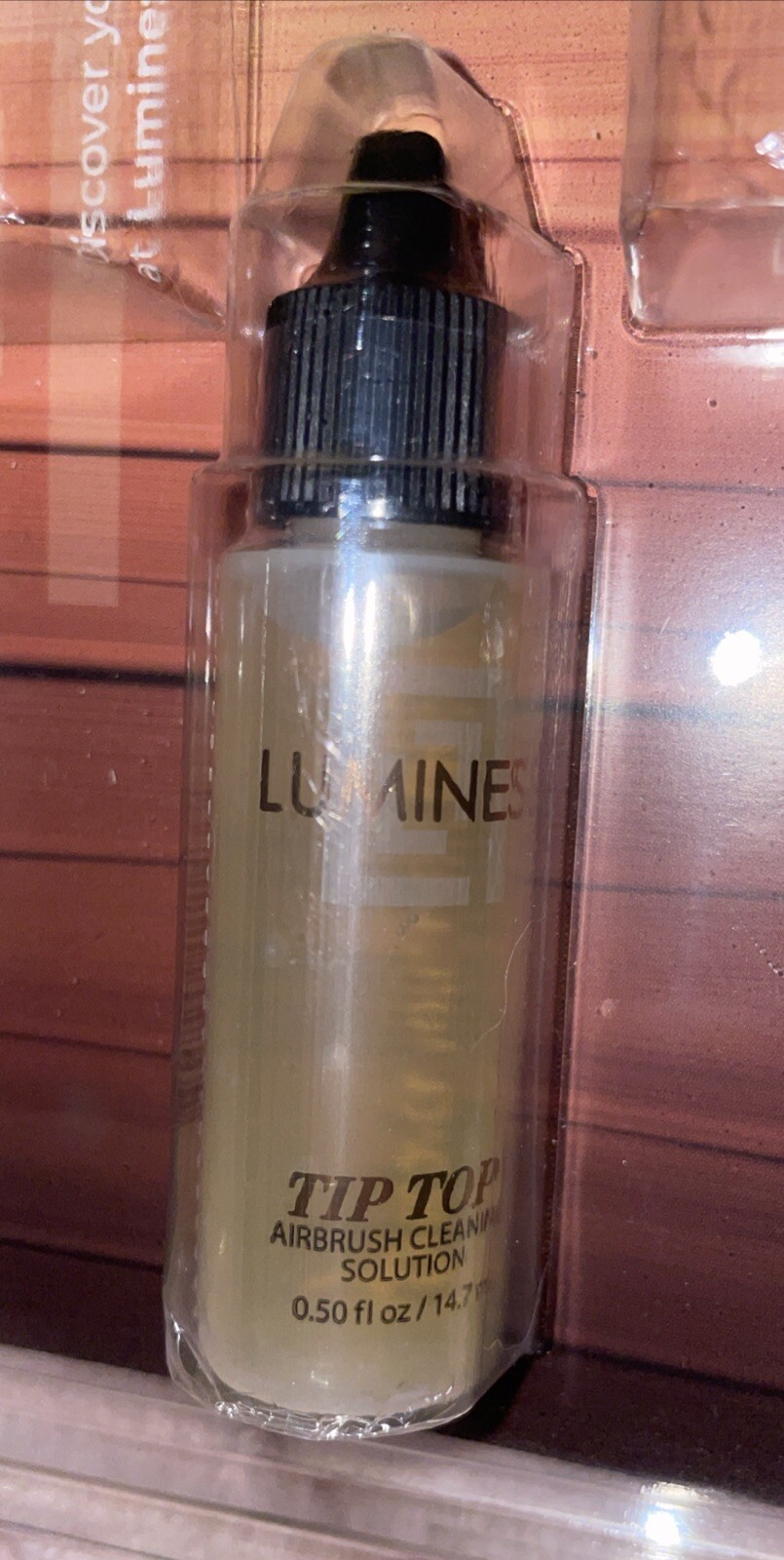 NEW SEALED LUMINESS TIP TOP AIRBRUSH CLEANING SOLUTION 0.50 FL OZ No Box