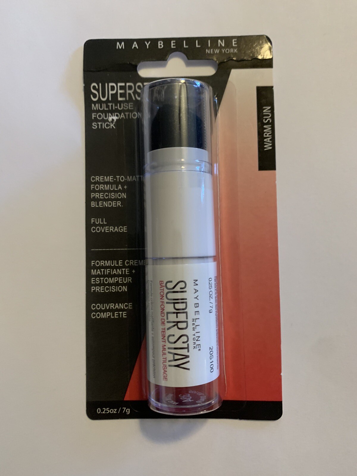 Maybelline Superstay Multi-use Foundation Stick 334 Warm Sun