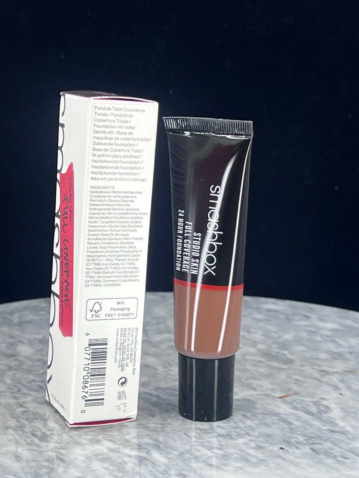 Smashbox Full Coverage Oil & Shine Control 24 Hour Foundation 1 oz 30ml #4.5 NIB
