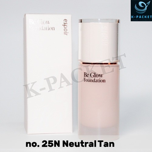 ESPOIR Be Glow Foundation 30g #25N Neutral Tan Korean Seller Korean Cosmetics