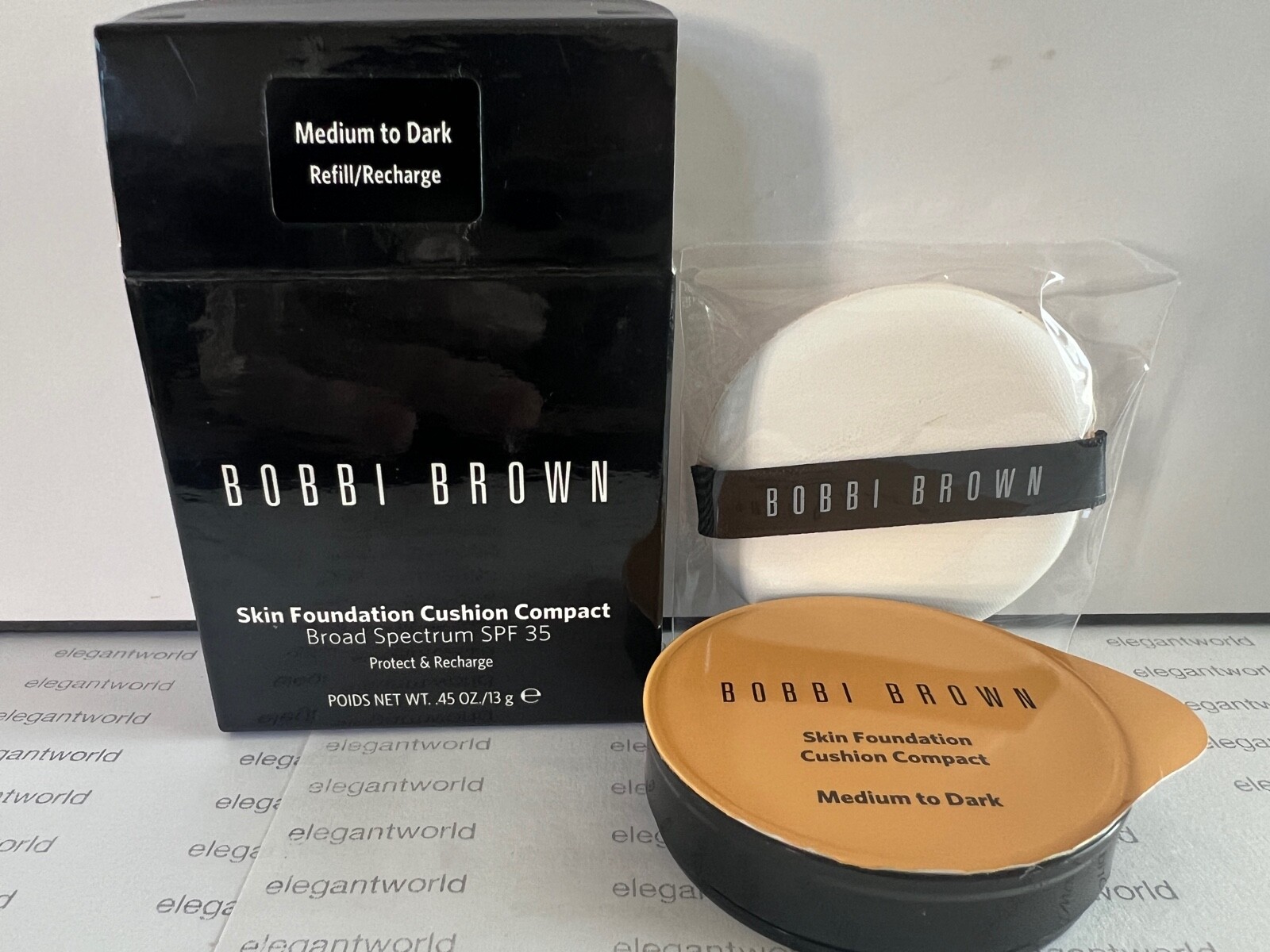Bobbi Brown Skin Foundation Cushion Compact SPF35 Full Size.45oz /13g NEW PICK-1