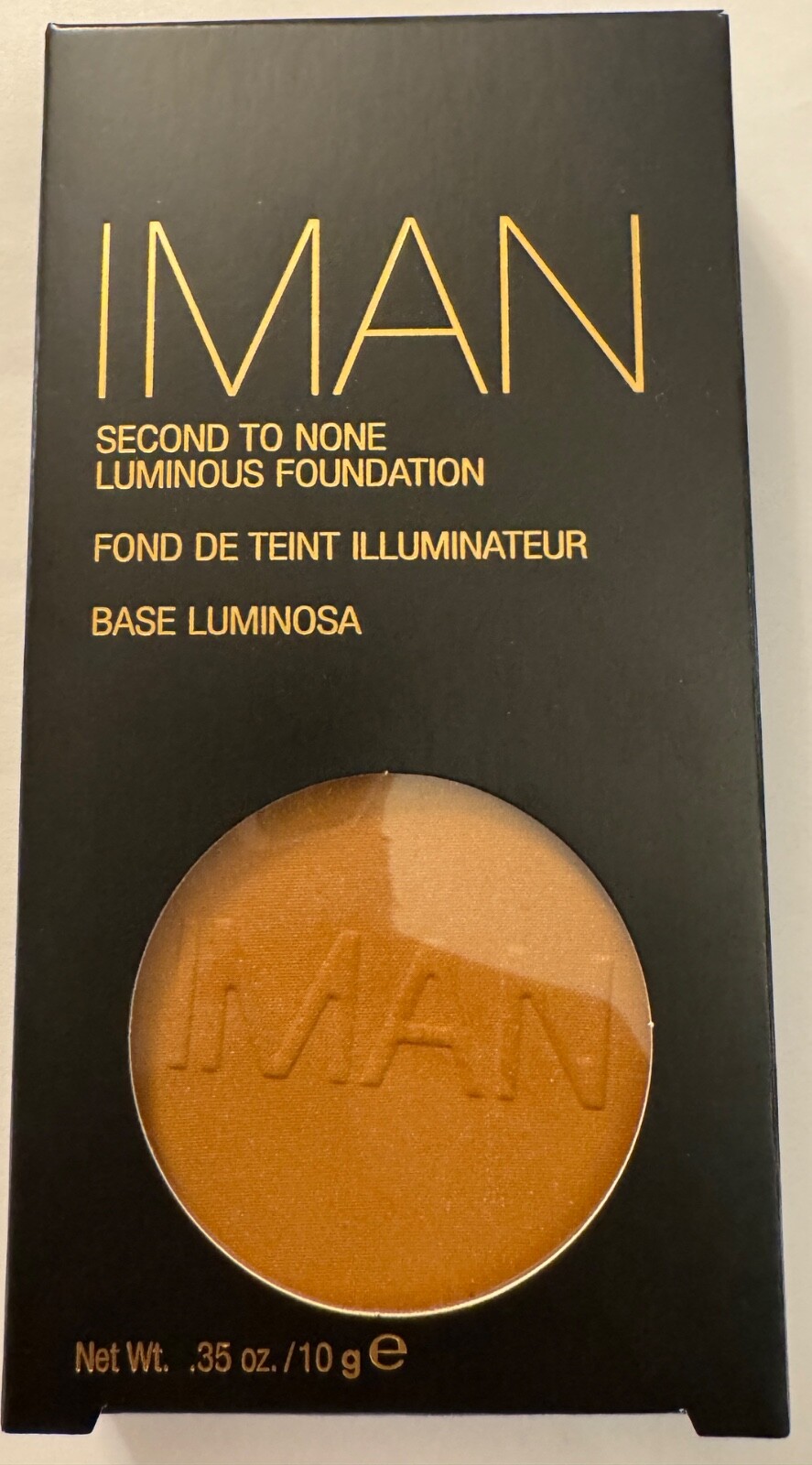 IMAN COSMETICS Second to None Luminous Foundation – 0.35 oz. Shade Earth 1