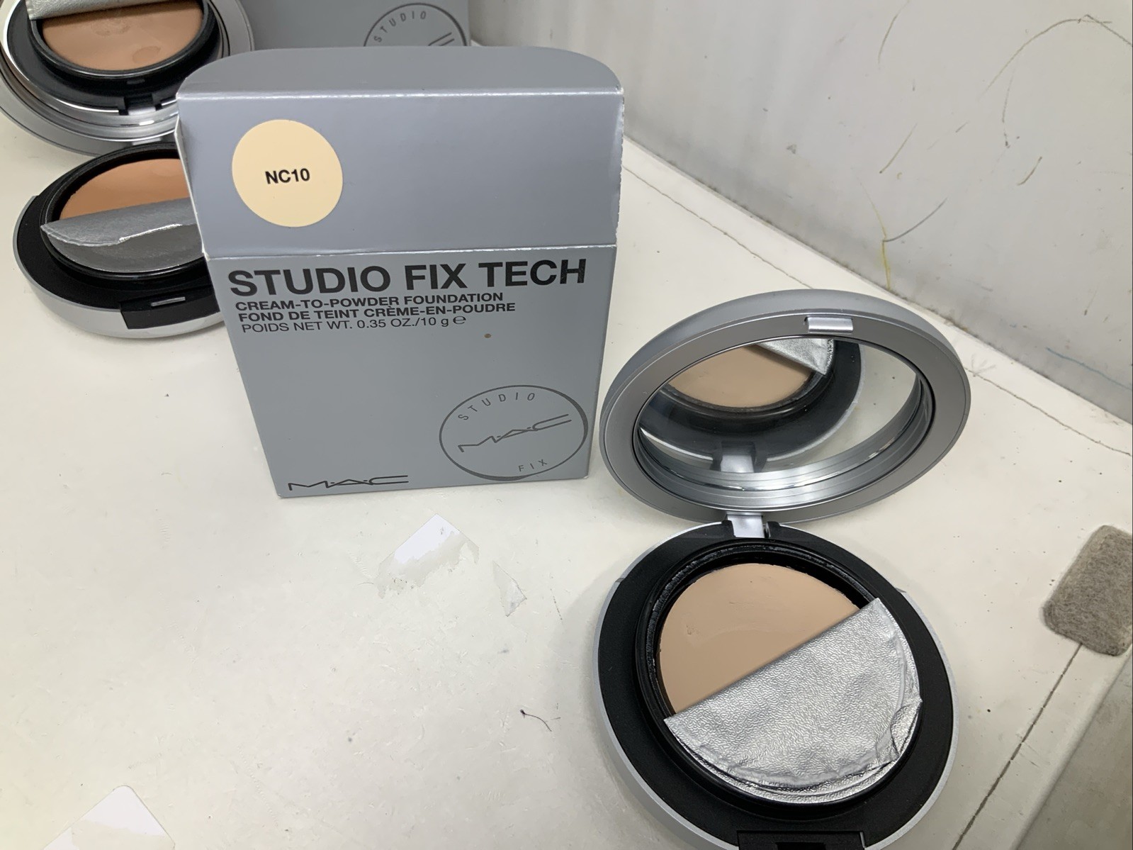MAC Studio Fix Tech Foundation Lot of 7 Pieces Assorted Colors.