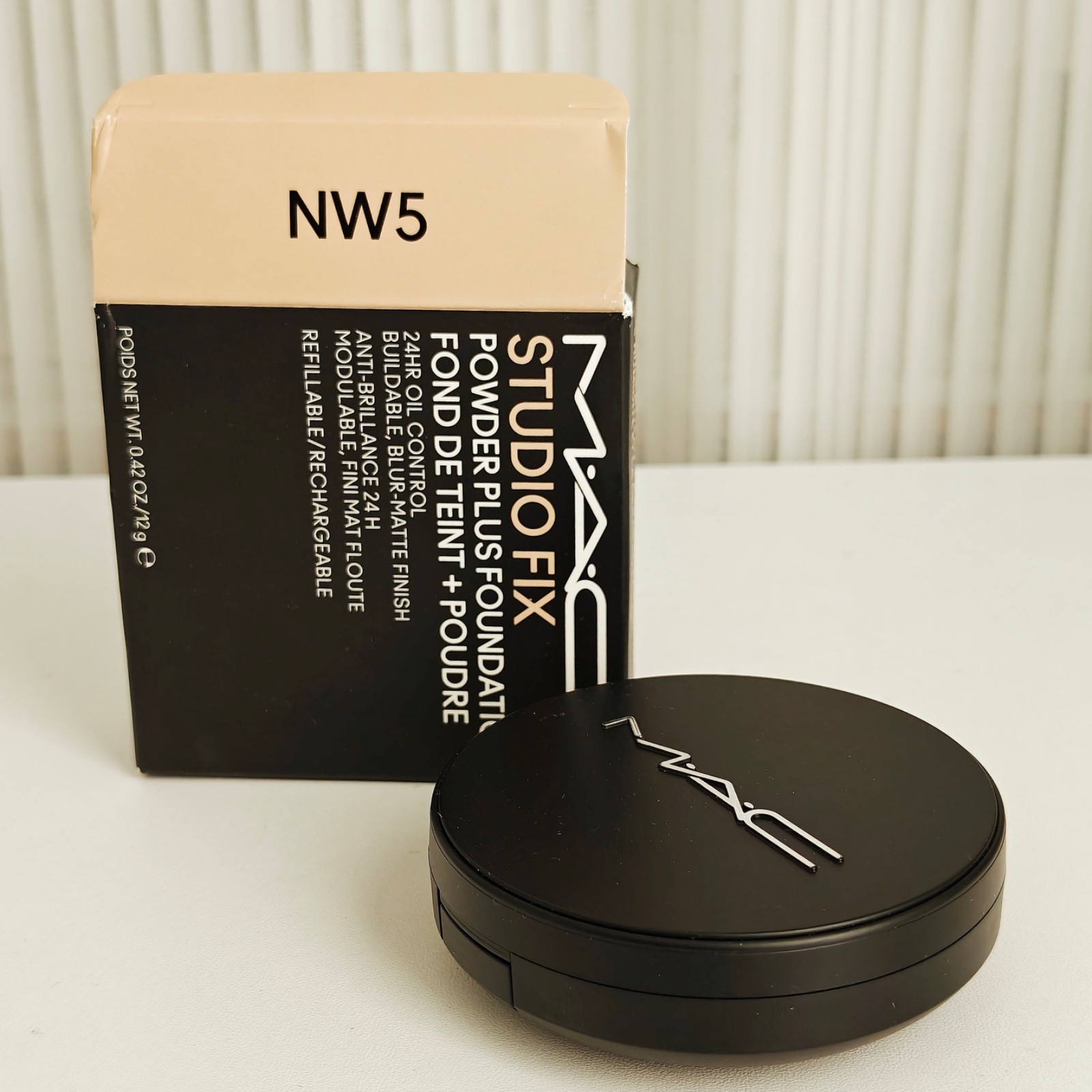 NEW MAC STUDIO FIX POWDER PLUS FOUNDATION NW5 0.52oz/ 16g