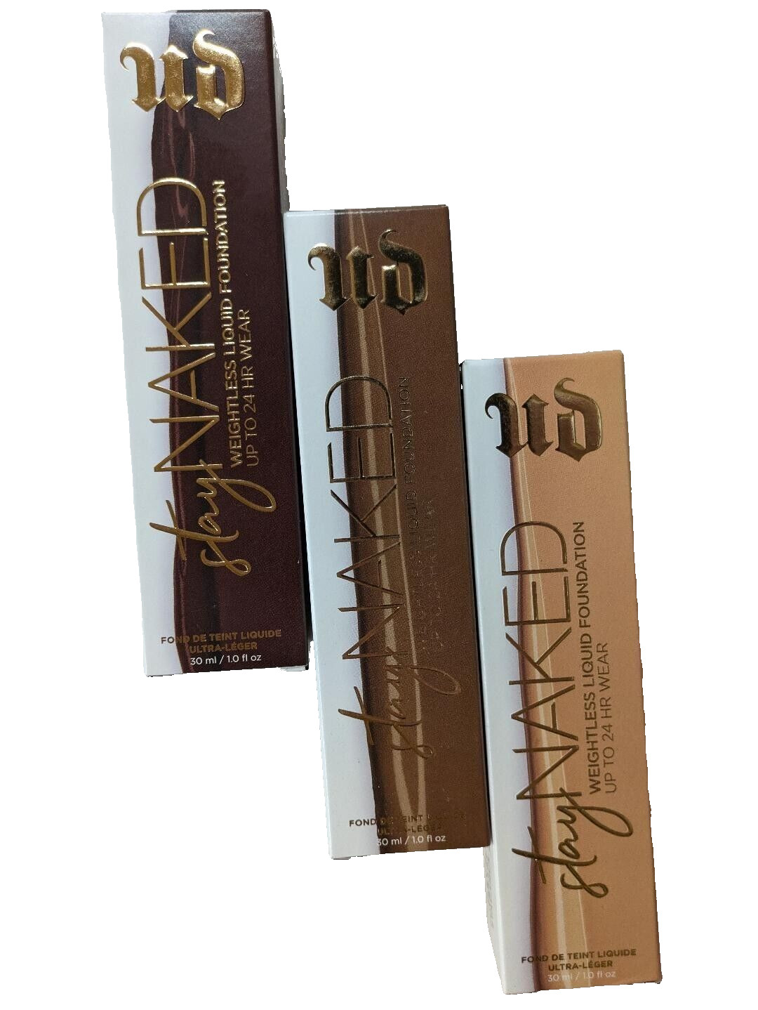 Urban Decay Stay Naked Weightless Liquid Foundation 1oz Pick Shade! NEW ONE BOX