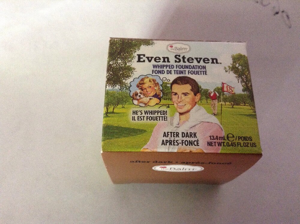 TheBalm Cosmetics Even Steven Whipped Foundation After Dark 0.45oz for women