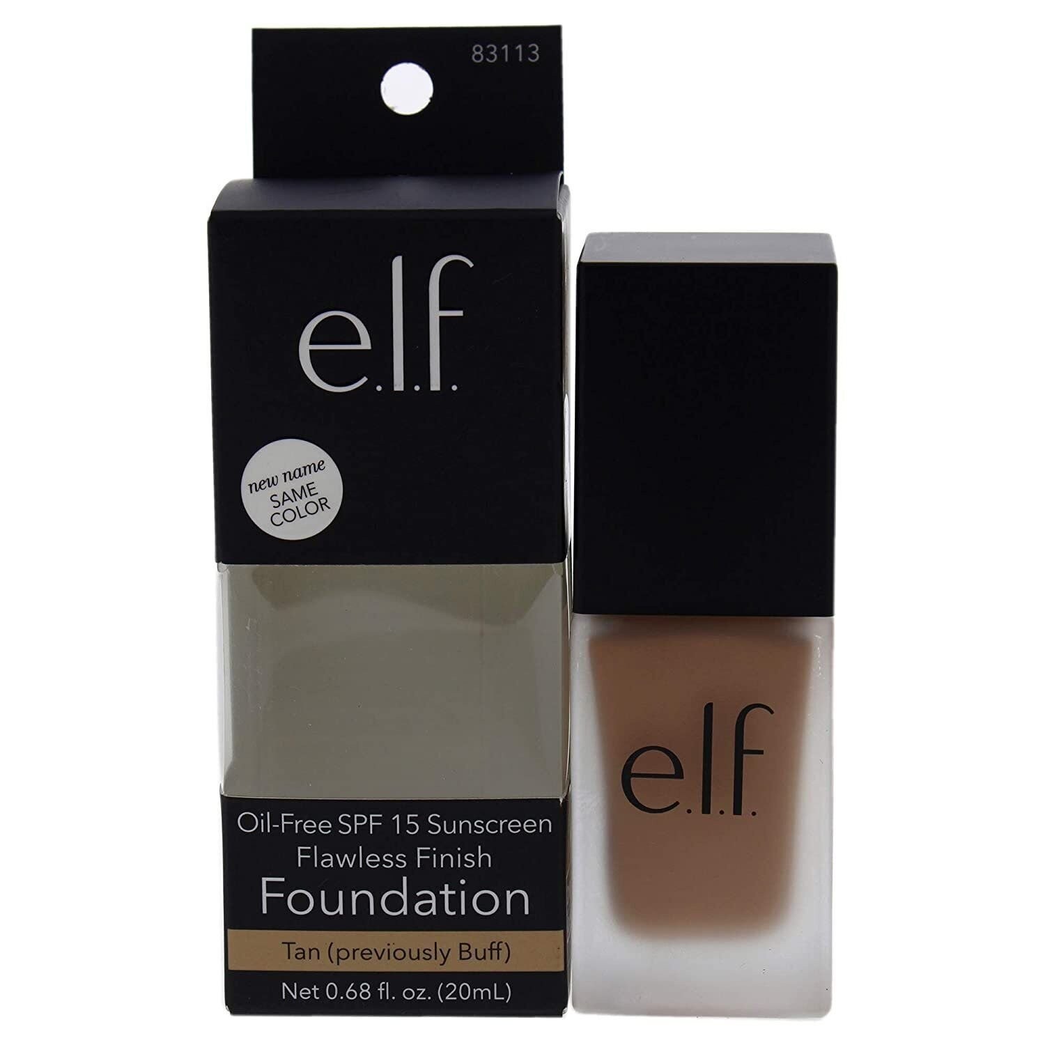 e.l.f. Flawless Finish Foundation, Lightweight & Medium Coverage, Semi-Matte…