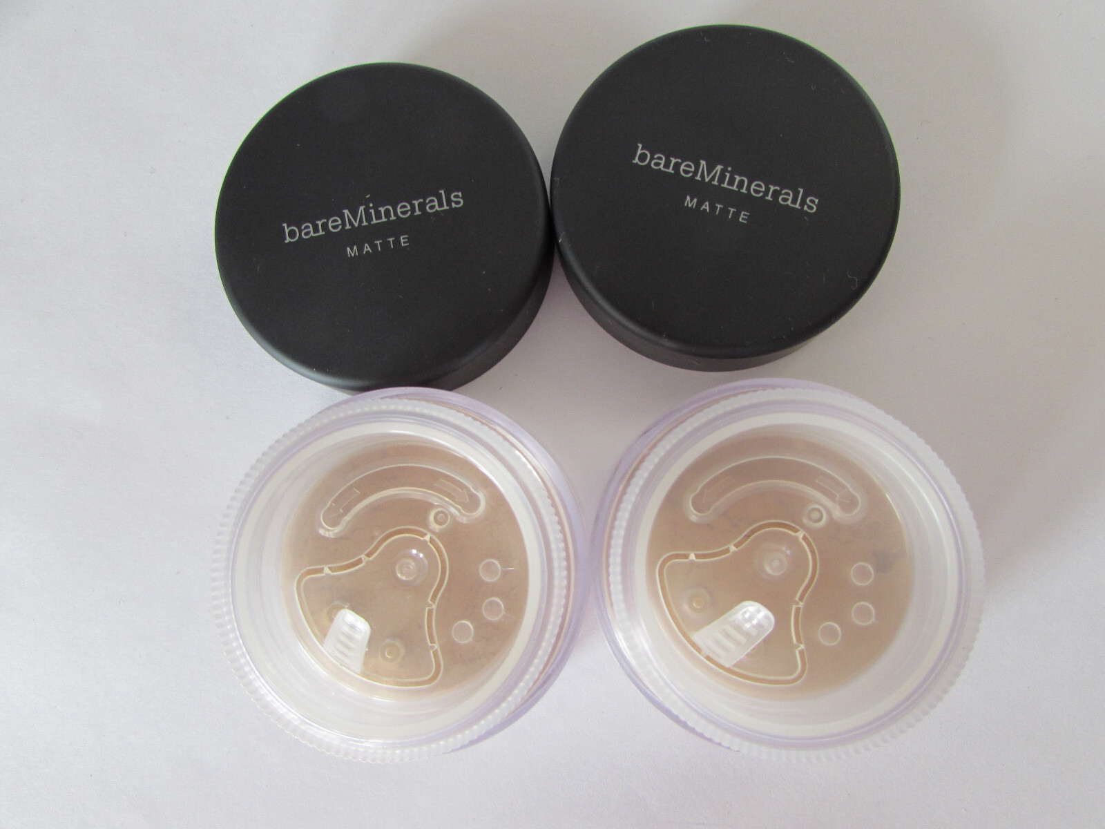 2 BareMinerals Foundation Matte Fairly Light 1.5g Travel Size