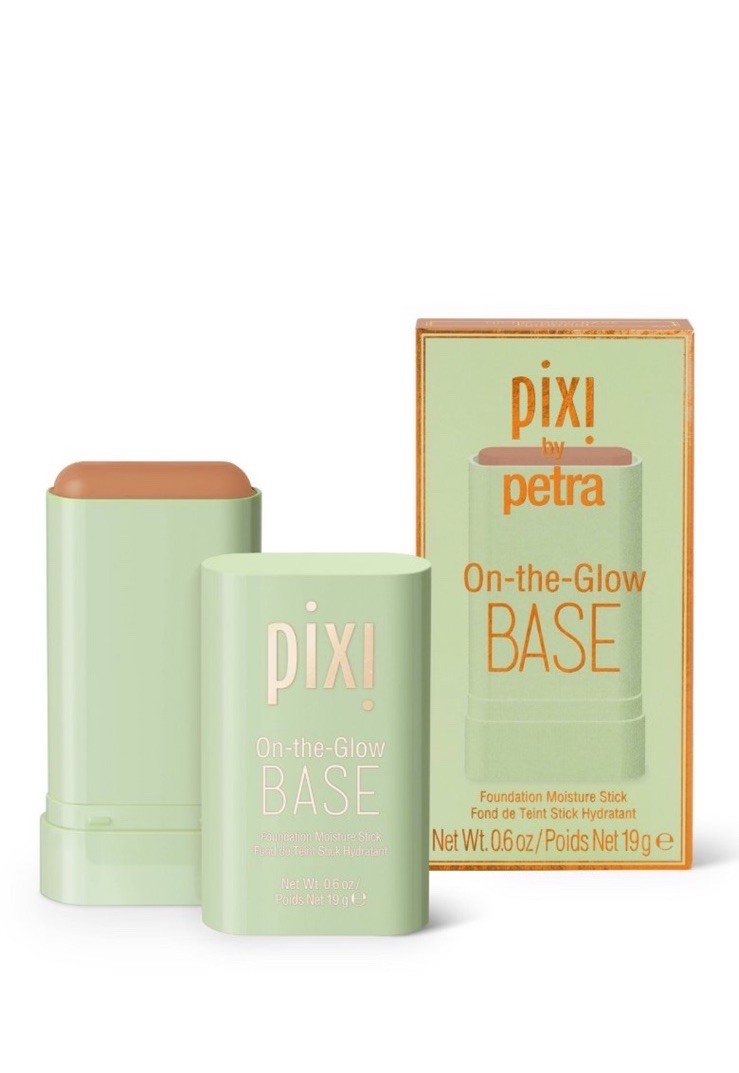 Pixi By Petra On-the-Glow Base Foundation Moisture Stick 0.6oz – Caramel