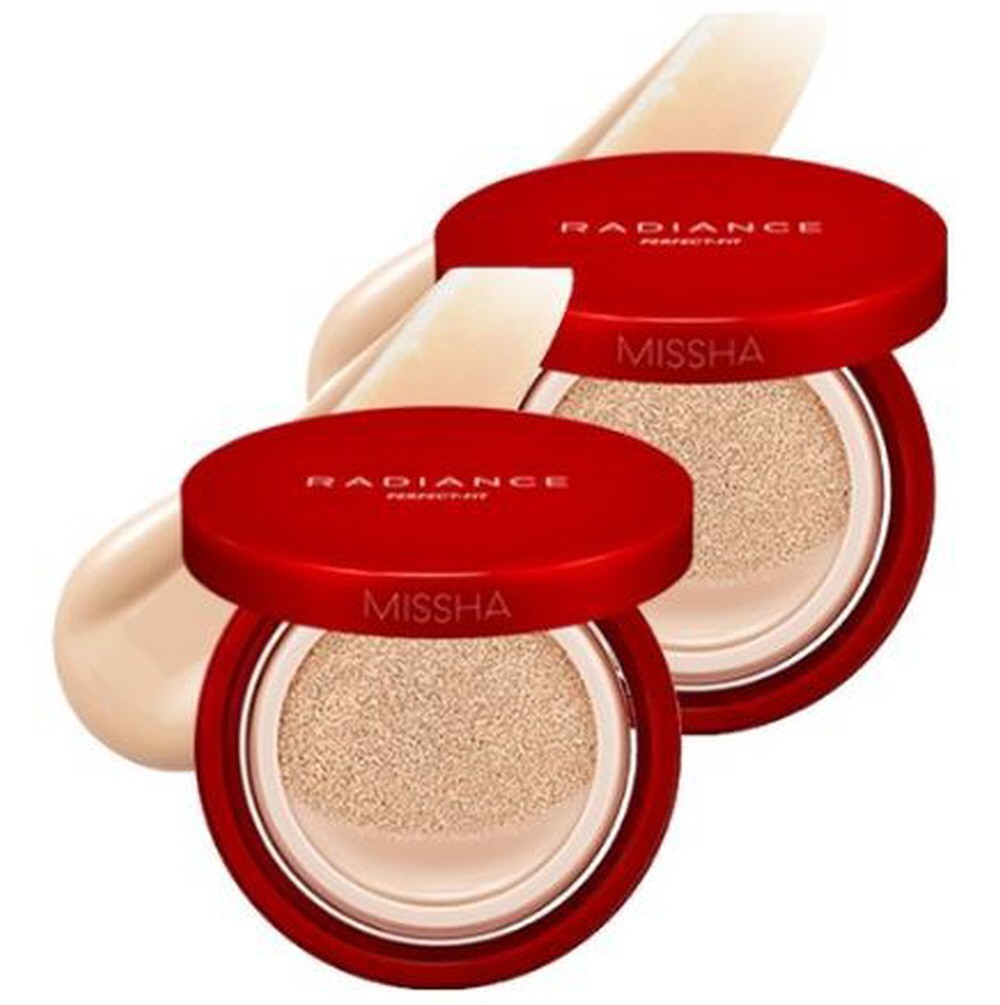 MISSHA Radiance Perfect Fit Cushion No23 Sand Face Foundation 15g+15g