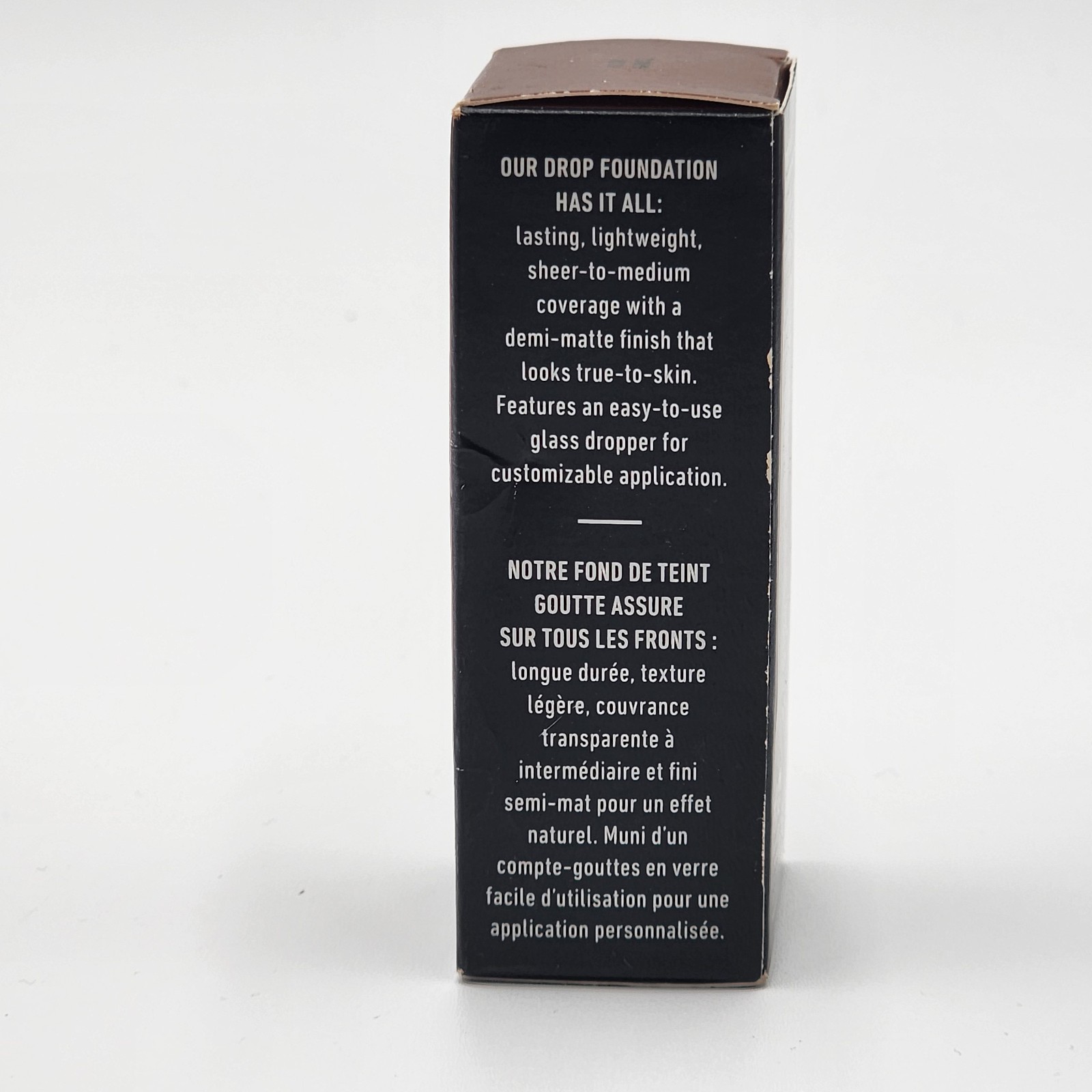 NYX Total Control Pro Drop Foundation Mocha TCPDF19 Demi Matte Finish New in Box