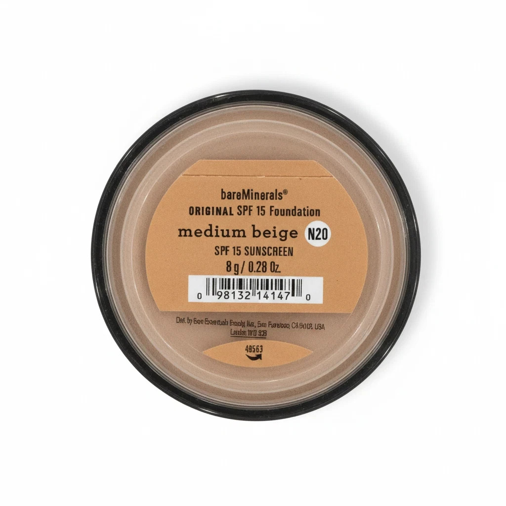 bareMinerals Medium Beige N20 Original Loose Powder Foundation SPF 15–8g / 0.2o