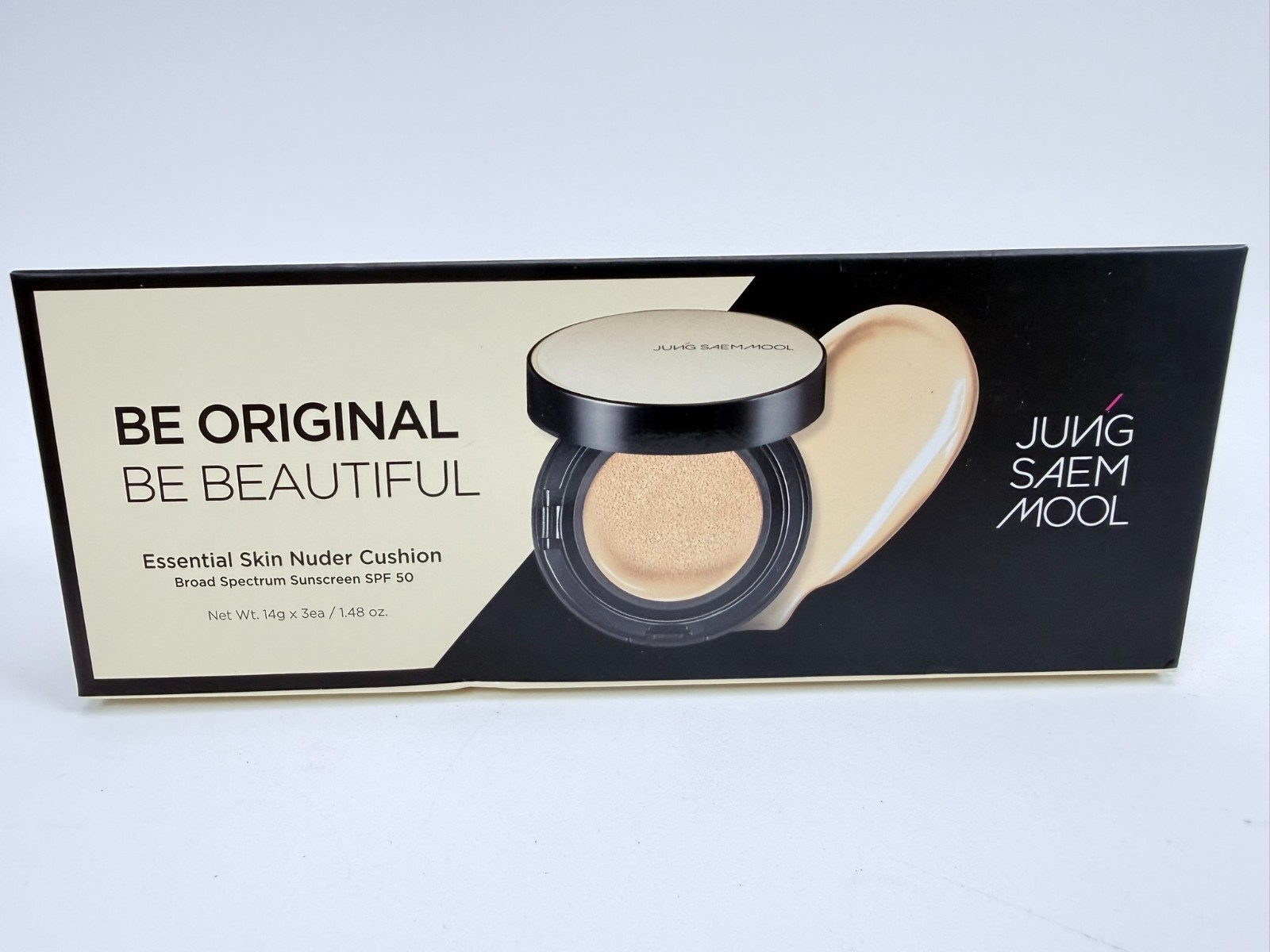 Jung Saem Mool Essential Skin Nuder Cushion Bundle set SPF50 +2 Refill #19 Light
