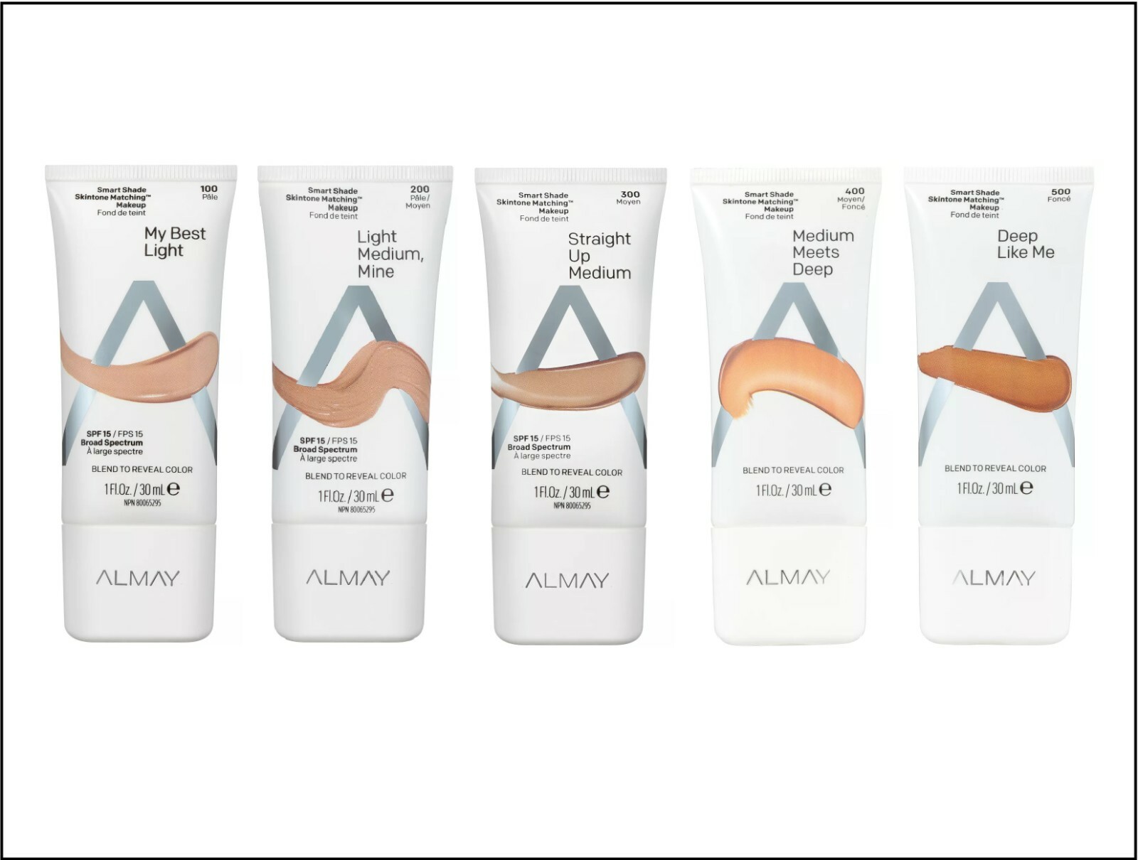 Almay Smart Shade Skintone Matching Makeup Foundation 1oz YOU CHOOSE