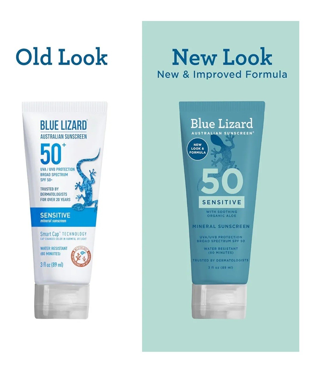 Blue Lizard SENSITIVE Mineral Sunscreen 3 Fl Oz Exp.03/2027(h)